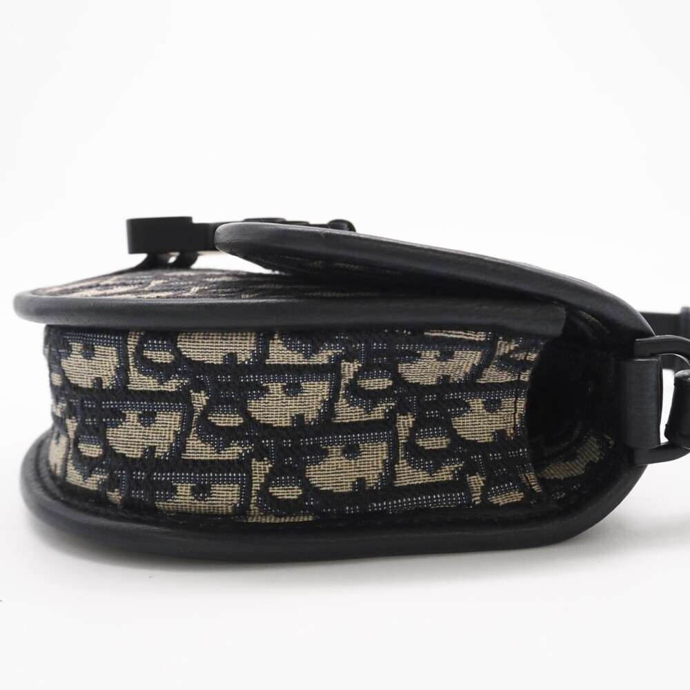 CHRISTIAN DIOR Gray Canvas Shoulder Bag - Picture 5 of 16